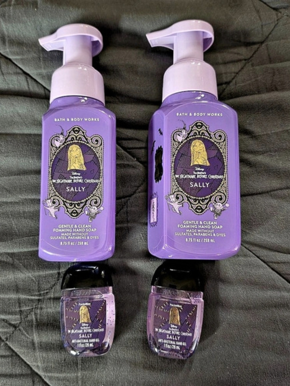 Bath & Body Works Disney The Nightmare Before Christmas Sally Soap &Sani Combo